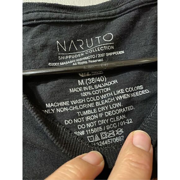 Naruto Shippuden Mens' Anime Shirt Ichiraku Ramen Shop Adult T-Shirt Medium - Picture 6 of 7